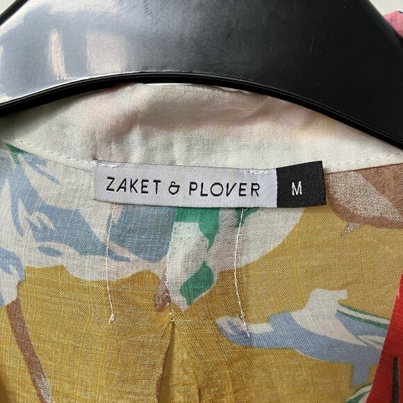 Floral Print Button Down Shirt - Picture 3 of 7